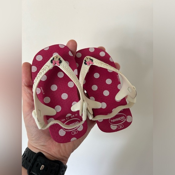 Minnie Mouse Havaianas Flip Flops - Picture 1 of 4